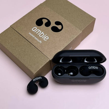 Ambie Sound Earcuffs Wireless Bluetooth Earphones - TWS Sport Earbuds with Ear Earring Design