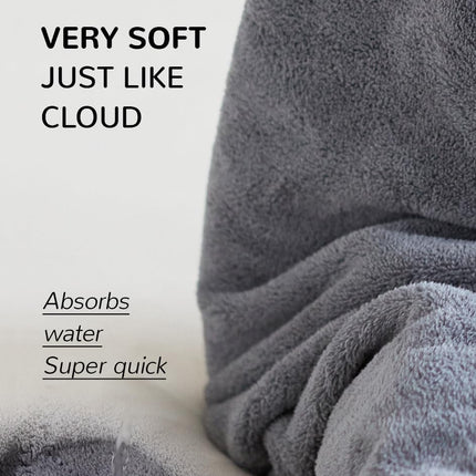 Baby Hooded Bath Towel,2 Pack  Babie Towels for Newborn,Infant,Toddler,Ultra Absorbent Soft (White Bear+Blue Bear)