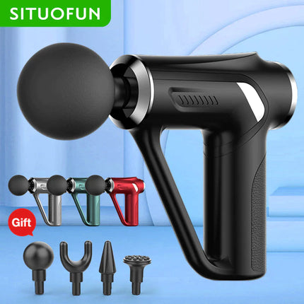 SITUOFUN Professional Massage Gun with 32 Adjustable Levels for Deep Tissue Relief and Muscle Recovery
