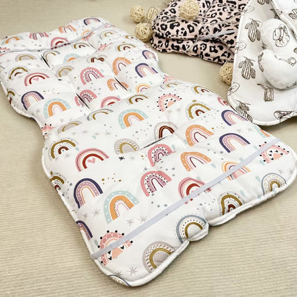 Baby Stroller Seat Cushion Kids Pushchair Car Cart High Chair Seat Trolley Soft Mattress Baby Stroller Cushion Pad Accessories