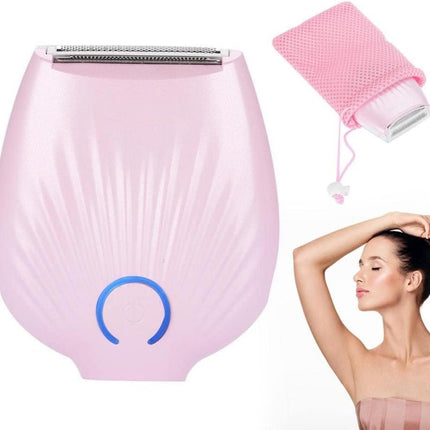 Rechargeable 3-in-1 Wet and Dry Epilator for Women - Painless Hair Removal for Face, Body, and Underarms