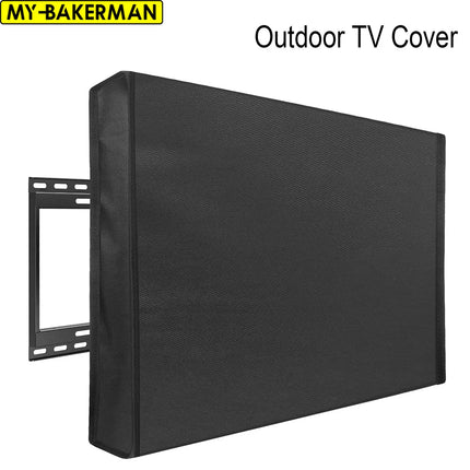 Outdoor TV Cover 22'' To 70'' Inch Weatherproof and Dustproof  TV Enclosure for Outside LED, LCD, OLED Flat Screen TV