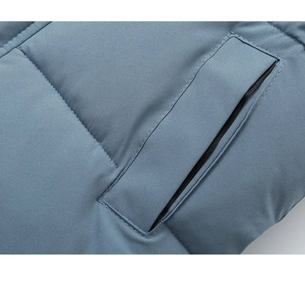 Kids Down Long Outerwear Winter Autumn Teen Cotton Clothes Boys Girls Cotton-Padded Parka Coats Big Children Thicken Warm Jacket