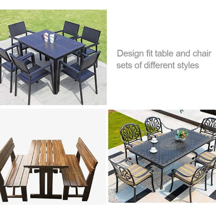 62 Size High Quality Outdoor Patio Waterproof Covers For Furniture Table Sofa Cover  210D Oxford Cloth Black Dust Cover