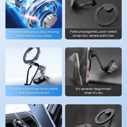 1080 Car Phone Holder For Magsafe Vehicles Mobile Support For The Car Cell Phone Holder in Car For iPhone 16 15 Pro Max Plus