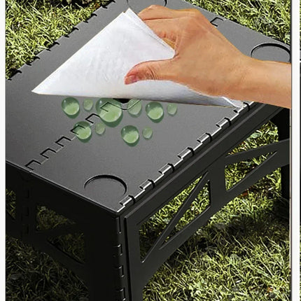 Outdoors Foldable TableTravel Folding Step Stool Weight Sturdy Tables Portable Picnic Desk Camping Simplicity Practical Desks