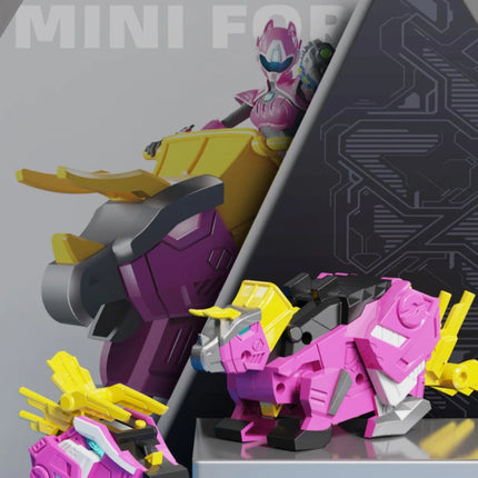 Genuine Mini Secret Service Watch Toy Boy Mecha Robot Ruper Dinosaur Power Deformation Toy Suit Action Figures Kids Gifts