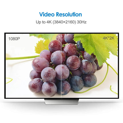 4K@60Hz For HDMI Male to Male Cable High Speed 2.0 Cable Gold-Plated Connectors Cable HDR 3D 2160P 1080P UHD TV Blu-ray Xbox PS