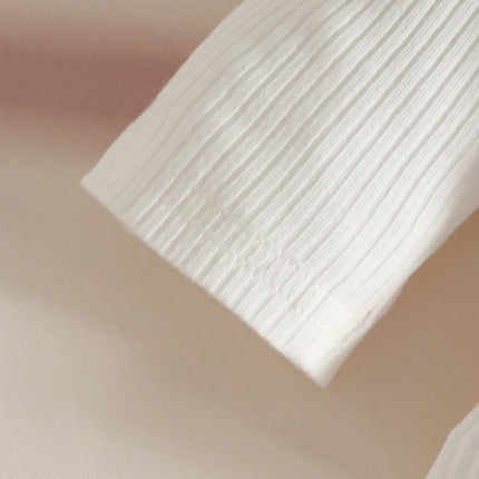 Baby Girl Outfit Set 0 - 3Y Baby Clothing Mock Neck Flower Applique Ribbed Top and Color Block Bow Skirt Cute Casual Party Wear