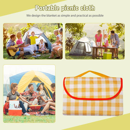 Portable Outdoor Picnic Mat Moisture Resistant Wear Resistant Spring Tour Floor Mat Thickened Waterproof Beach Mat Camping Mat