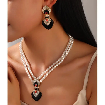 bride wedding jewelry set