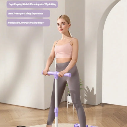 Ski Machine Thin Legs Leg Postpartum Pelvic Floor Muscle Buttocks Training Push-Ups Multifunctional Fitness Trainer Aerobics