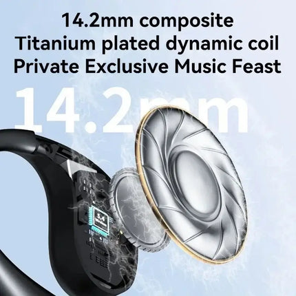 EARDECO Business Auriculares Bluetooth Headphones Wireless Earphones Earbuds Bass Stereo Sport Headset with Mic Audifonos