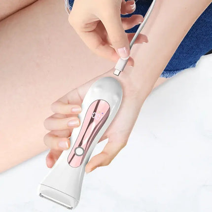 Electric Body Hair Trimmer - Groin Trimmer for Men - Bikini Trimmer Women - Wet/Dry Shaver Groomer  Waterproof Hygiene Razor