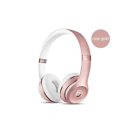 brand Beats SOLO3 Bluetooth Headset Wireless Headphone 360Degree Surround HIFI Sound Music Gaming Hearing Aid foldable Headphone