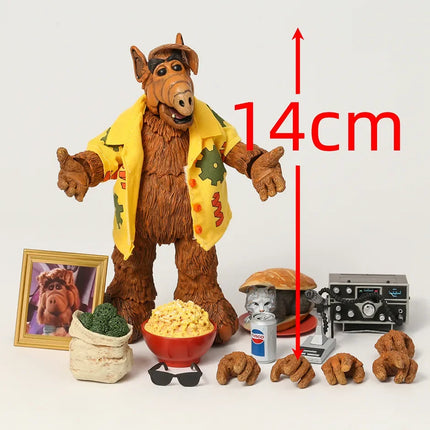 NECA Alf Ultimate 7-Inch Model Action Figure Decoration Toys Hobbies Gift