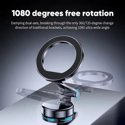 1080 Car Phone Holder For Magsafe Vehicles Mobile Support For The Car Cell Phone Holder in Car For iPhone 16 15 Pro Max Plus