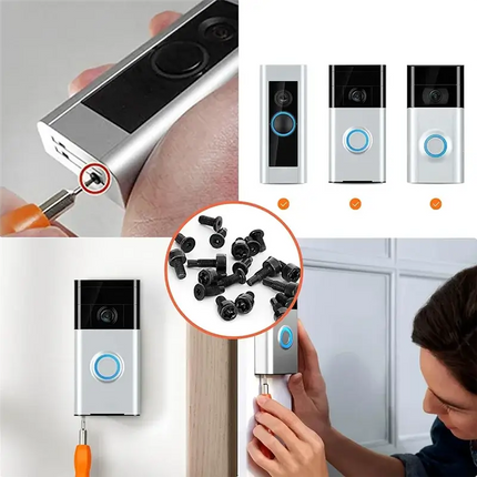 video doorbell replacement screws