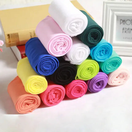 Kids Pantyhose Ballet Dance Tights for Girls  Summer Spring Candy Color Stocking Children Velvet Solid White Pantyhose