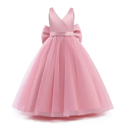 Flower Girl Dresses for Weddings 12 to 14 Yrs Teenage Evening Formal Prom Long Gown Kids Birthday Party Princess Dress for Girls