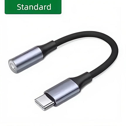 USB-C to 3.5mmAdapter for Samsung S23/S22, Huawei P30, Xiaomi, iPad Pro, iPhone 15,Fast Charge & HiFi Sound, Portable Aux Cable