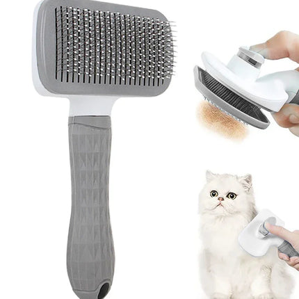 Dog Hair Remover Brush Cat Dog Hair Grooming And Care Comb For Long Hair Dog Pet Removes Hairs Cleaning Bath Brush Dog Supplies