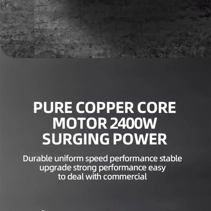 2000W Heavy Duty Commercial Blender Stationary Mixer Ice Smoothies Appliances for Kitchen Professional High Power Food Processor