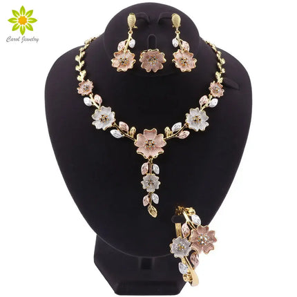 Dubai wedding jewelry set for women