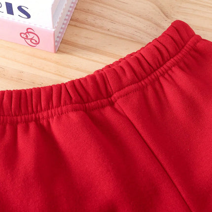 Baby Boy KING Crown Pattern Fleece Hoodie+Casual Pants Two Piece Set Spring and Autumn Sportswear