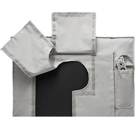 Weatherproof Dust-proof Outdoor TV Cover Beige 70" 75" 40" 46" 50" 55" 60" 65" Protect TV Screen Garden Patio Outdoor TV Cover