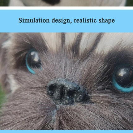 New Simulation Robot Dog Electronic Pet Sound Control Walking Nodding Music Touch Control Robot Animal Pet Children Toy Gifts