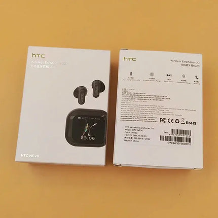 HTC NE20 Bluetooth V6.0 Earphones TWS Sports Wireless Headphones AI Translator Earbuds In-Ear Noise Reduction Headsets With Mic