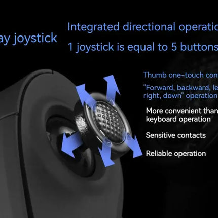 C-18 Vertical Gaming Mouse 10000 DPI Programmable 11 Buttons USB Wired RGB Optical Remote Mouse Gamer Mice For Laptop PC