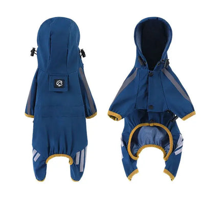 waterproof dog raincoat