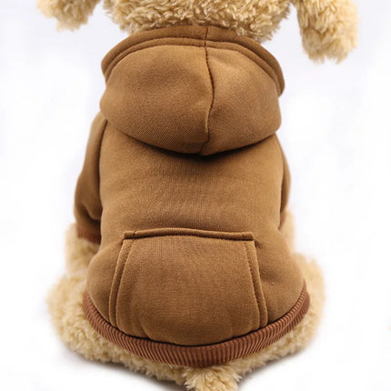 Fashion Pet Clothes For Dogs Coat Jackets Cotton Hoodies Dog Clothes Puppy Pet Overalls For Dogs Cat Clothing Pets Outfit S225