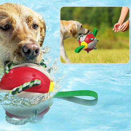 Dog Soccer Ball Interactive Toys Auto Expand Training Toys Outdoor Pet Toys Dog Training Tools
