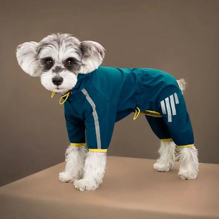 waterproof dog raincoat