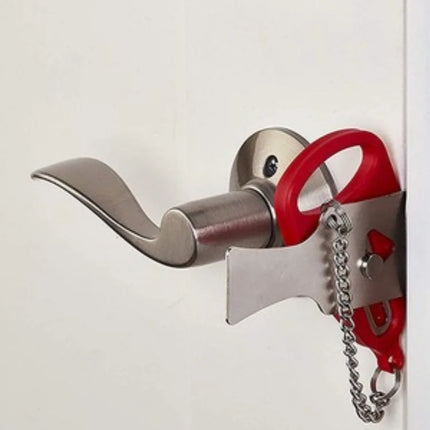 Travel Accommodation Door Security Lock Home Room Hotel Anti-theft Security Lock Metal Lock Portable Door Lock Security Latch
