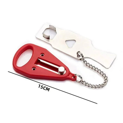 Travel Accommodation Door Security Lock Home Room Hotel Anti-theft Security Lock Metal Lock Portable Door Lock Security Latch