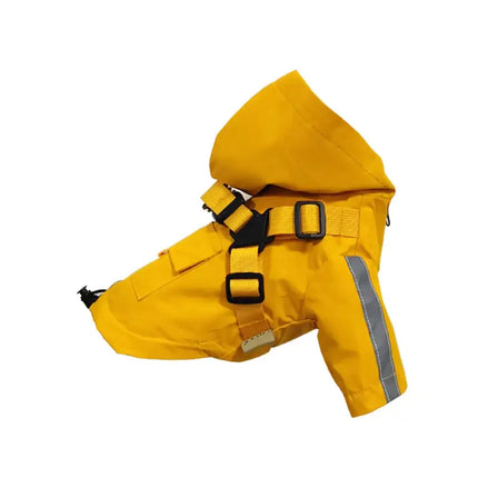 reflective dog raincoat for small dogs