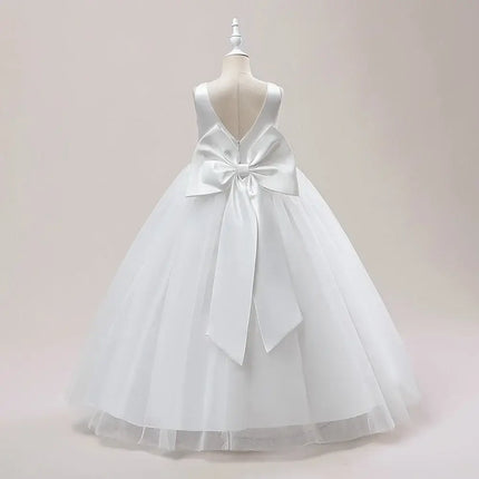 Flower Girl Dresses for Weddings 12 to 14 Yrs Teenage Evening Formal Prom Long Gown Kids Birthday Party Princess Dress for Girls