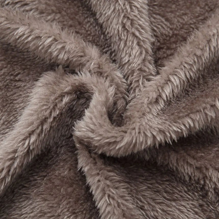 Baby Boys Girls Jacket Hooded Cotton Outerwear Children's Thick Fleece Coat Cashmere Padded Jackets Winter Boys Girls Warm Coats