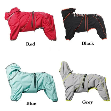 dog raincoat for large dogs