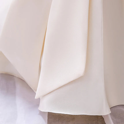 Summer Elegant 1st  Birthday Dress For Baby Girl Clothing Baptism Bow Princess Dresses Party Dress Girls Costume Vestido