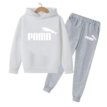 Kids Spring And Autumn Trend 2pcs Hoodie+pants Suits 3-14 Yeras Boys Girls Outfit Of The Day Tracksuits Children Clothes Sets