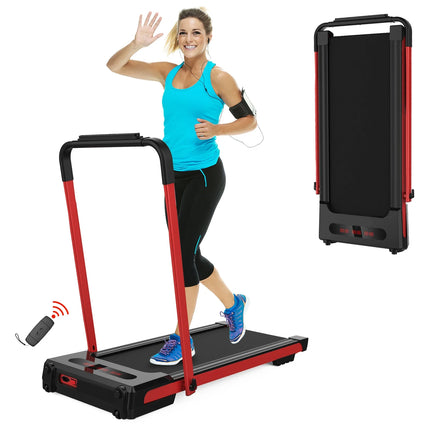 Fitness electric walking machine , foldable, suitable for home exercise