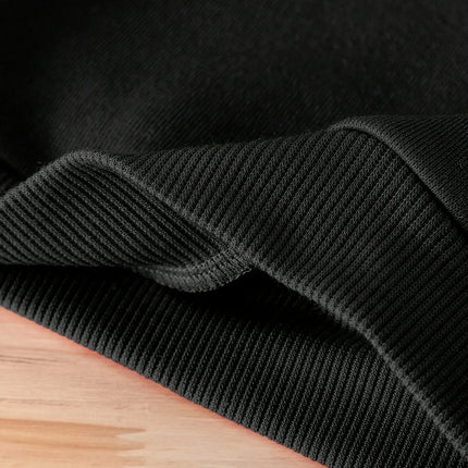 Baby Boy KING Crown Pattern Fleece Hoodie+Casual Pants Two Piece Set Spring and Autumn Sportswear