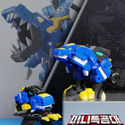 Genuine Mini Secret Service Watch Toy Boy Mecha Robot Ruper Dinosaur Power Deformation Toy Suit Action Figures Kids Gifts