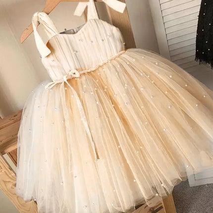 Baby Girl Halloween Costume Toddler Girl Black Beaded Evening Party Dress 12M Girls Princess Tutu Gown Infant Birthday Outfits