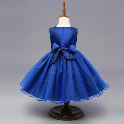 Baby Girl Halloween Costume Toddler Girl Black Beaded Evening Party Dress 12M Girls Princess Tutu Gown Infant Birthday Outfits